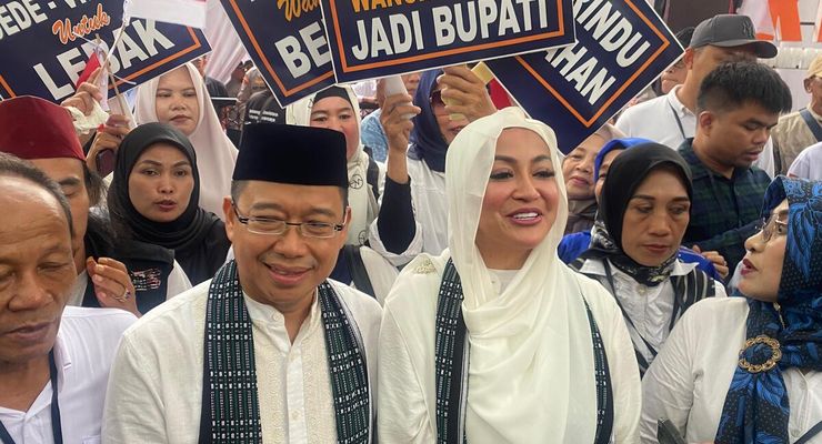Pilkada 2024, Virnie Ismail Raih 20,19 Persen Perolehan Suara Sementara Pilbup Lebak