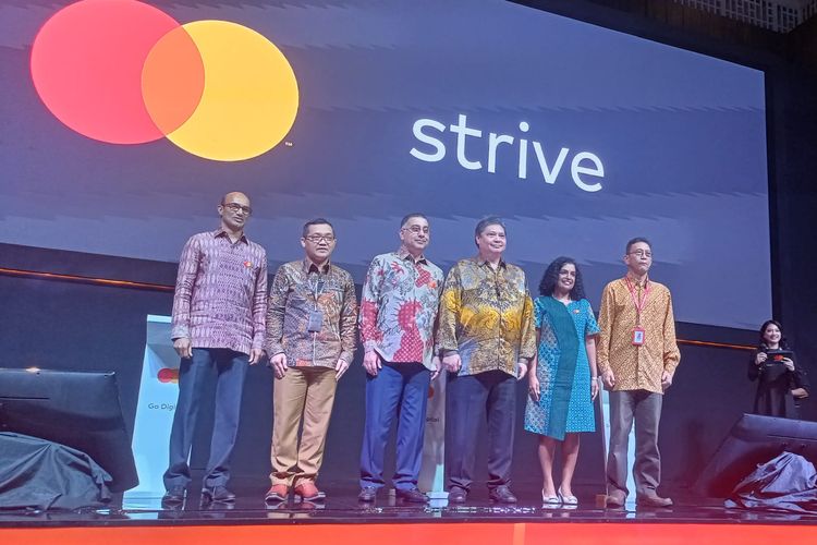Event Launching Mastercard Strive Indonesia untuk memberdayakan UMKM Indonesia dalam era ekonomi digital.