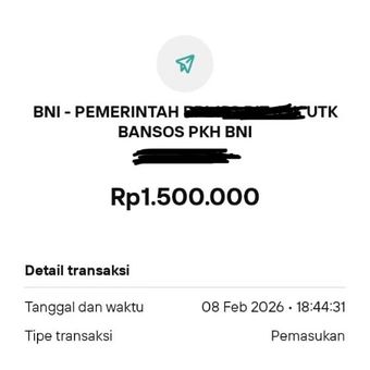 Tangkapan layar bansos PKH 2026 sudah cair ke rekening KKS via Bank Himbara. Cara cek bansos pakai KTP. Cara cek penerima bansos.