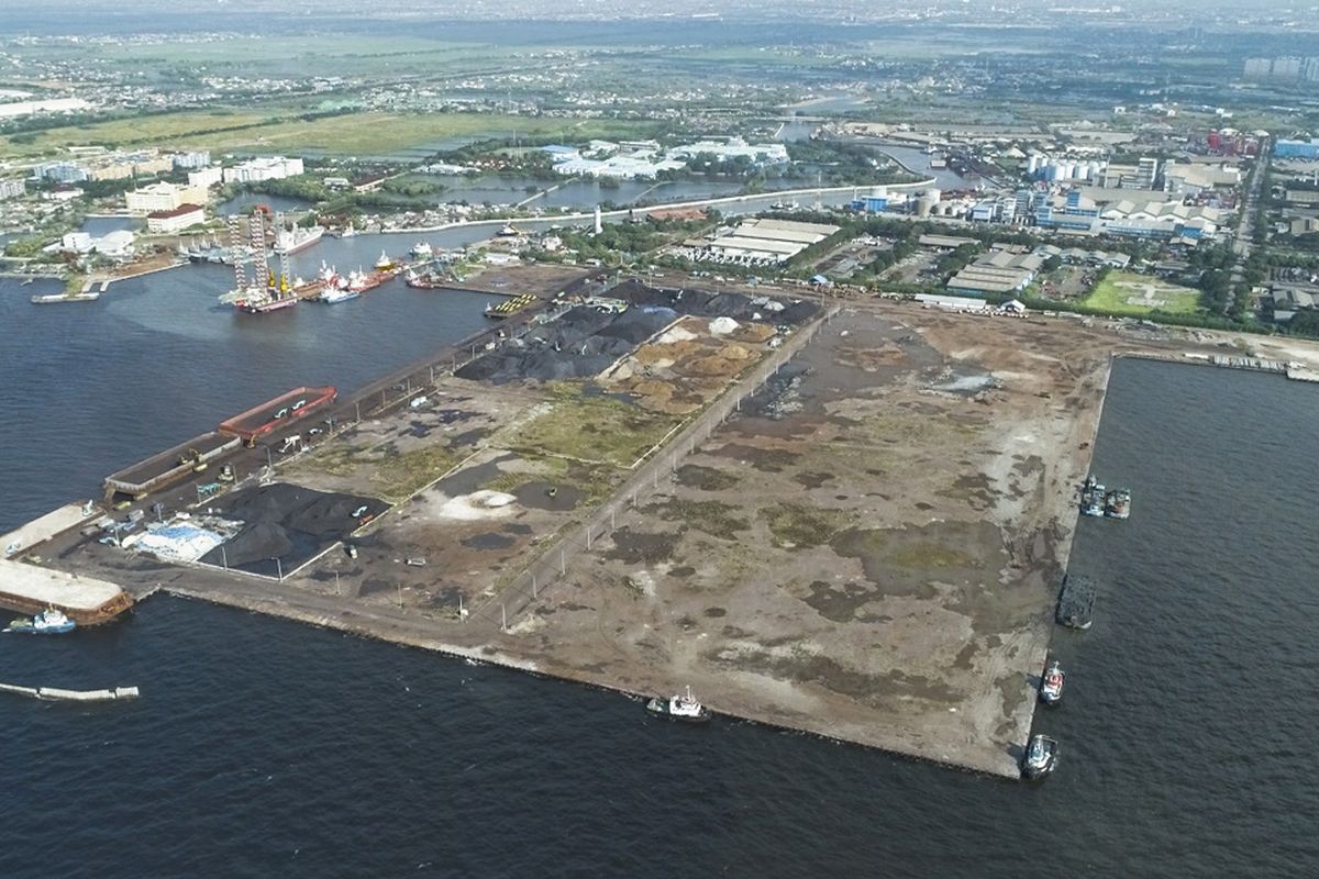 Dermaga 1 Pelabuhan Marunda, Jakarta Utara