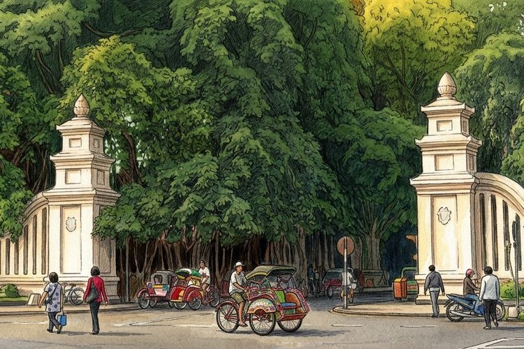Mengapa Disebut Gladak? Ini Sejarah Gapura di Utara Keraton Surakarta