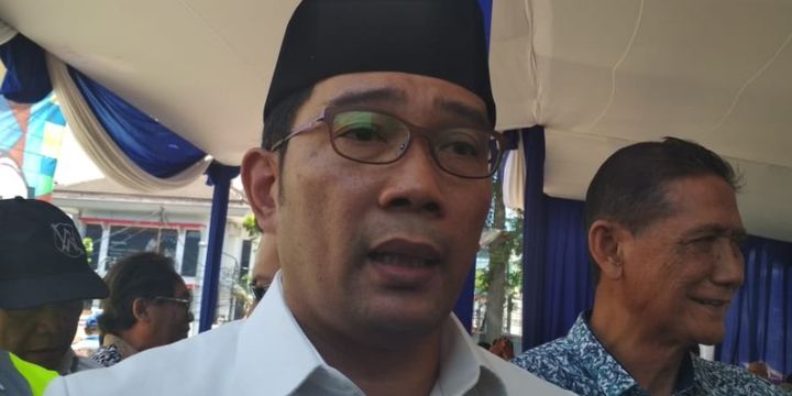 Wali Kota Bandung Ridwan Kamil saat ditemui di Jalan Merdeka, Bandung, Selasa (4/9/2019).