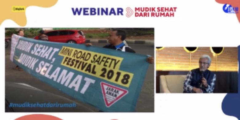 Webinar Mudik Sehat Dari Rumah