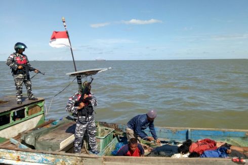TNI AL Bekuk Komplotan Perompak di Perairan Ambalat