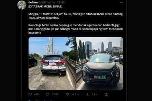 Kasus Mobil Dinas TNI Tabrak HRV Berakhir Damai Usai Korban Protes Nilai Ganti Rugi... 