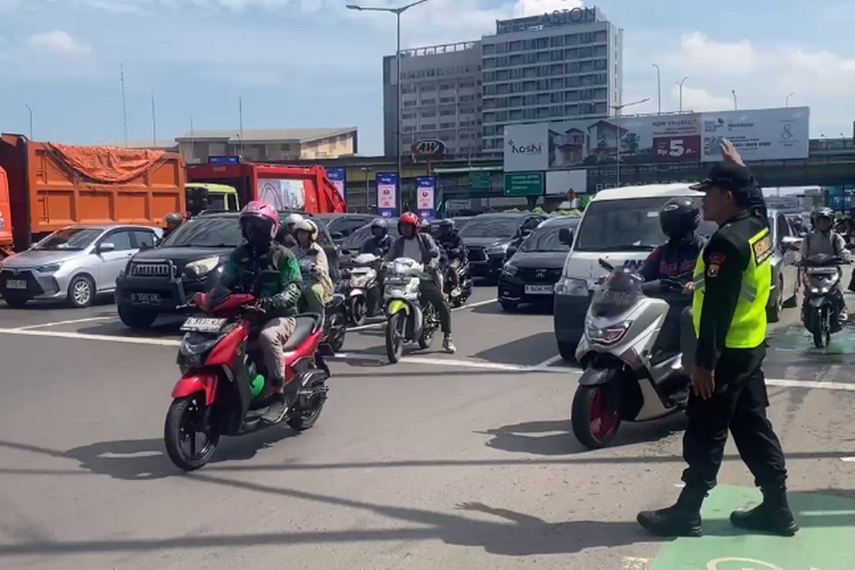 Arus Balik Lebaran, Lalu Lintas di Kota Bekasi Ramai Lancar