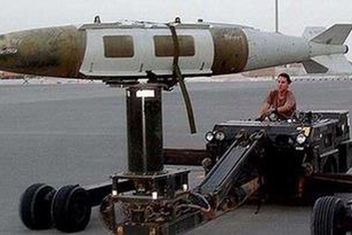 Sebuah bom pintar penghancur bunker GBU-31