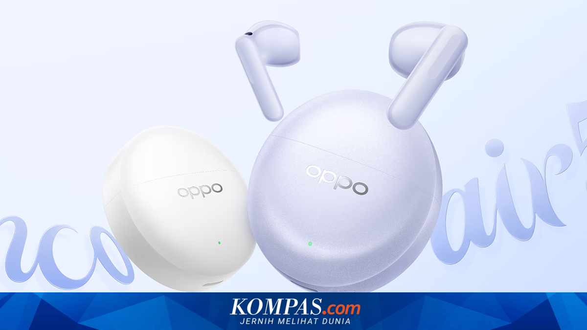 TWS Oppo Enco Air 5s Resmi, Bawa Desain Tanpa Ear Tip ala AirPods 4