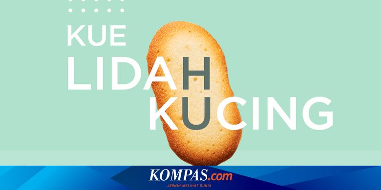 Infografik Resep Kue Lidah Kucing