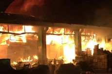 Pasar Induk Kramat jati Kebakaran, Distribusi Bawang Putih Tetap Aman