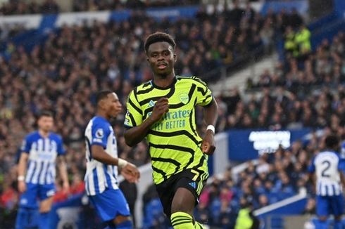 Hasil Brighton vs Arsenal 0-3: Meriam London Puncaki Klasemen