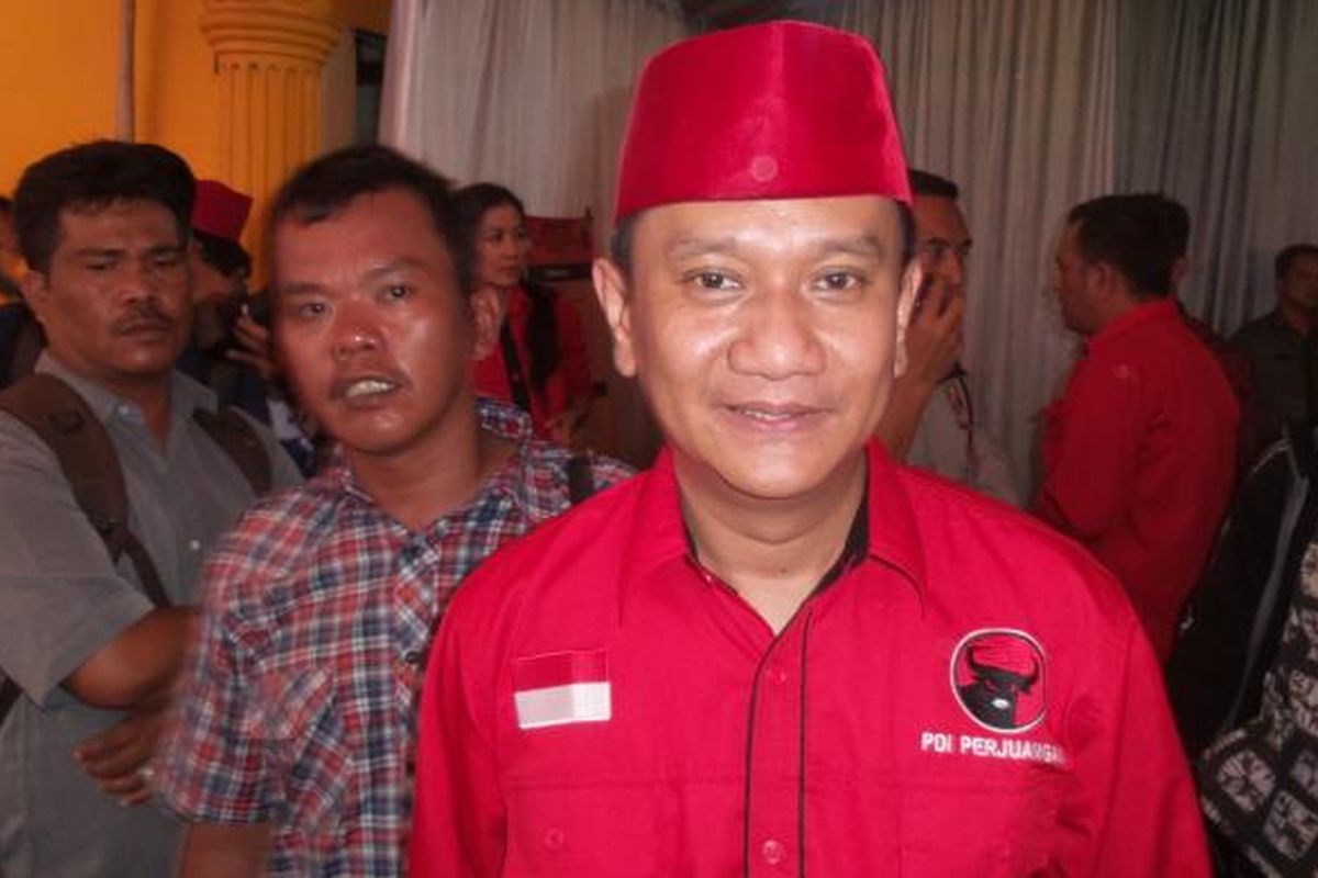 Ketua DPC PDI Perjuangan Kota Depok Hendrik Tangke Allo