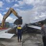 Pemadaman Pesawat Amole Air yang Terbakar di Bandara Aminggaru Papua Pakai Peralatan Seadanya
