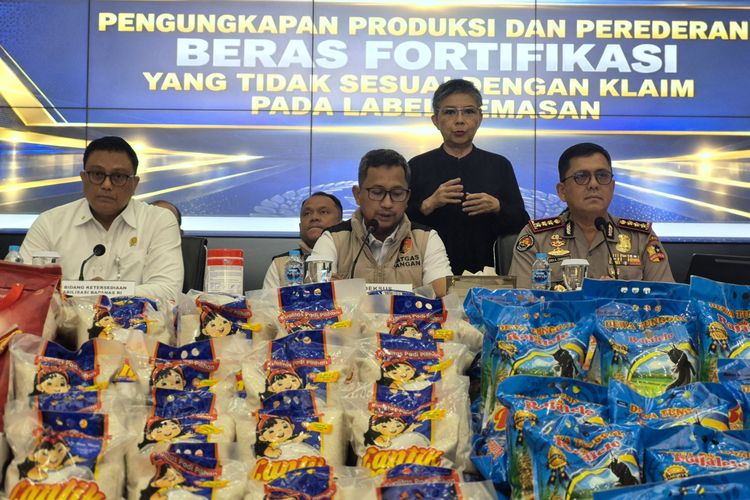 Pelaku Beras Fortifikasi Palsu Terancam Penjara 5 Tahun hingga Denda Rp 2 Miliar 