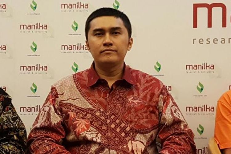 Managing Director Manilka, Herzaky Mahendra Putra di Hotel Cemara, Jalan KH Wahid Hasyim, Jakarta Pusat, Minggu (19/6/2016).