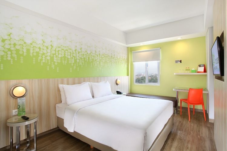 Interior Zest Hotel Sukajadi Bandung. 