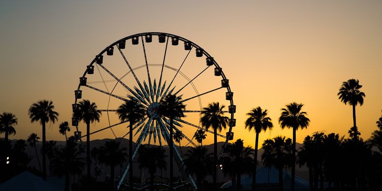 Ilustrasi Coachella Festival 2020
