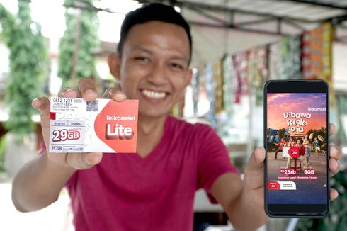 Kartu Perdana Telkomsel Lite Meluncur, Harga mulai Rp 25.000 Kuota hingga 60 GB