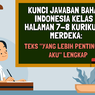 Kunci Jawaban Bahasa Indonesia Kelas 9 Halaman 7-8 Kurikulum Merdeka: Teks 