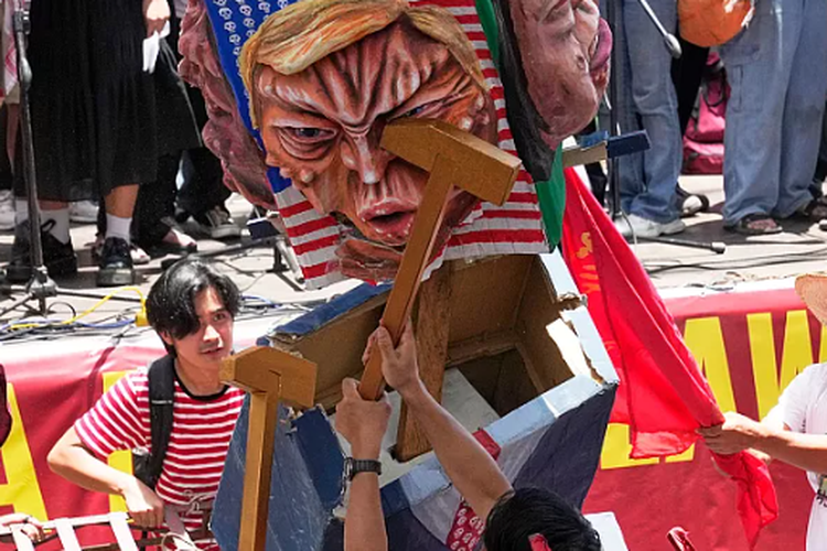 Donald Trump Jadi Sorotan Perayaan May Day di Banyak Negara, Kenapa?