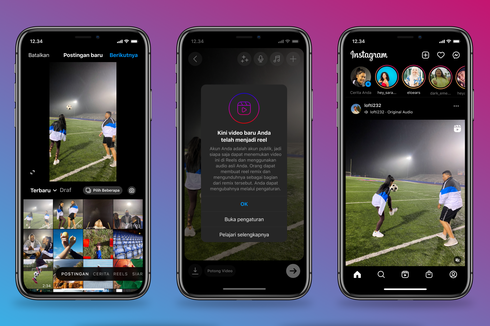 Video Feed dan IGTV Dilebur Jadi Instagram Reels, Indonesia Kebagian Pertama