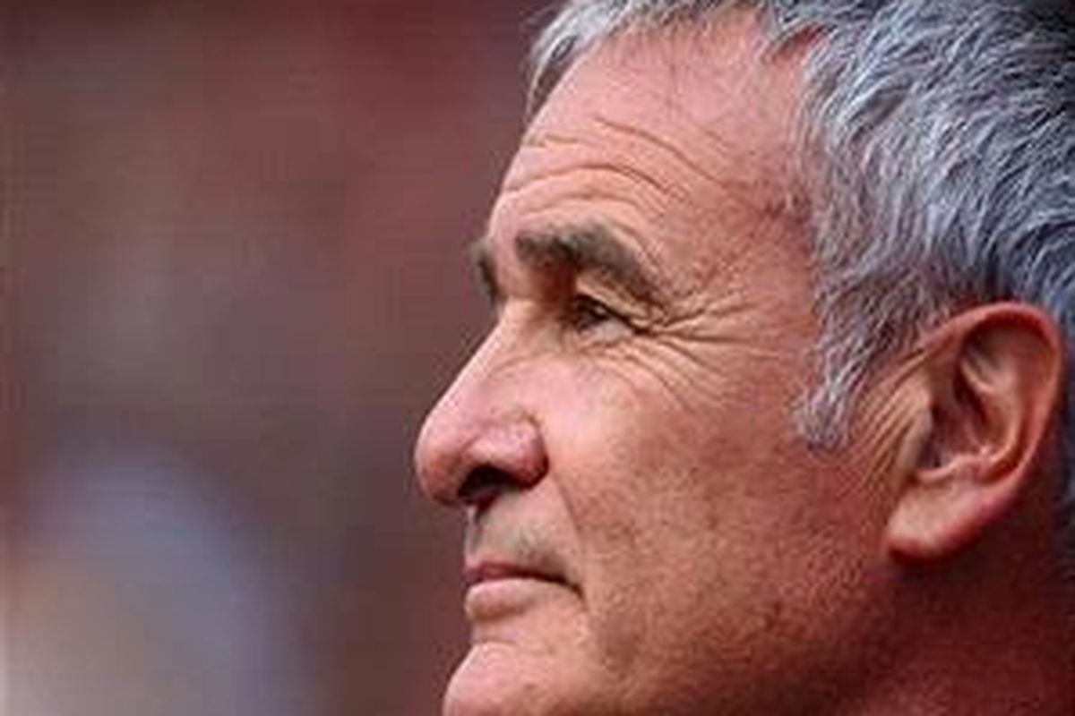 Pelatih Juventus, Claudio Ranieri.