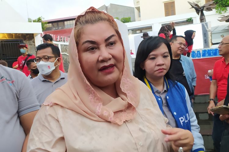 Plt Wali Kota Semarang Hevearita Gunaryanti Rahayu saat ditemui di Kota Lama Semarang