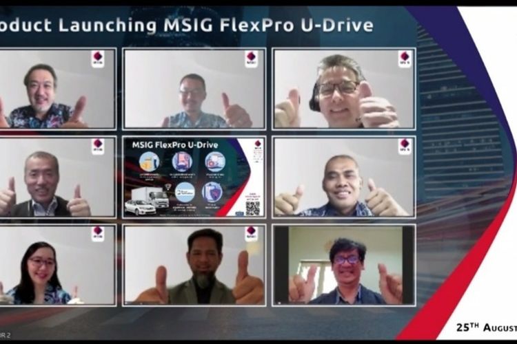 MSIG Indonesia Luncurkan MSIG MSIG FlexPro U-Drive, Rabu (25/8/2021).