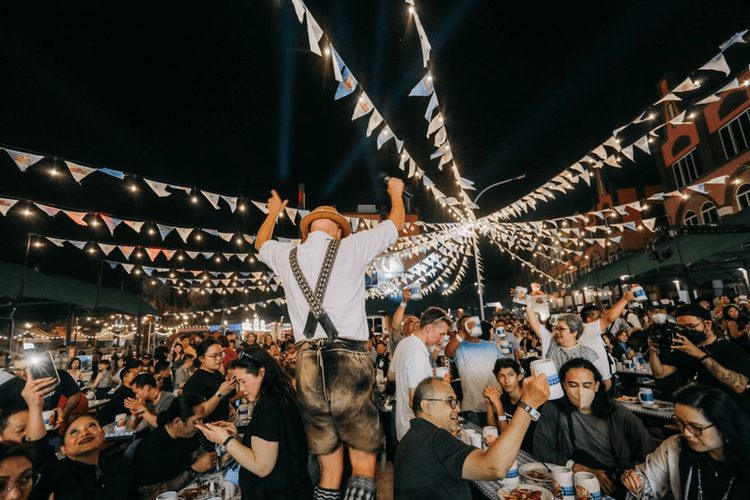 Acara persemian IDD di PIK 2, Jakarta Utara, Sabtu (16/9/2023)