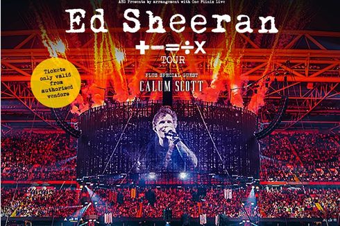 Rundown Konser Ed Sheeran di JIS, Open Gate mulai Pukul 13.00 WIB