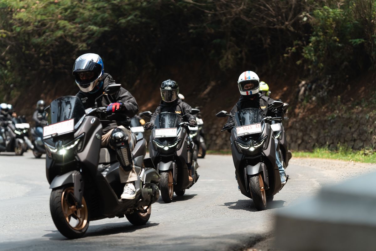 Turing Yamaha Nmax Turbo di Bandung