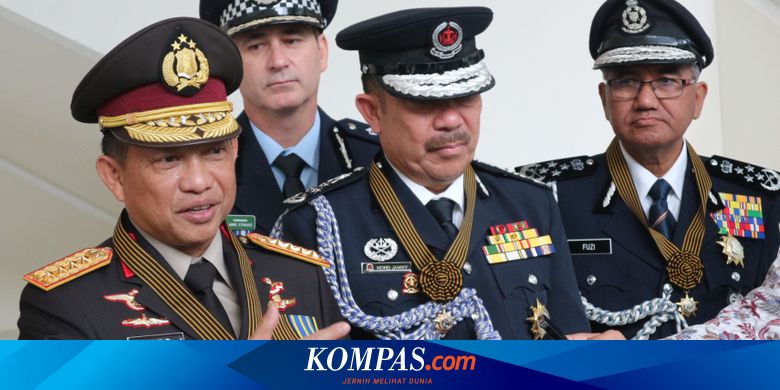 Polri Beri Penghargaan Kepala Polisi Lima Negara Ini Harapan Wapres
