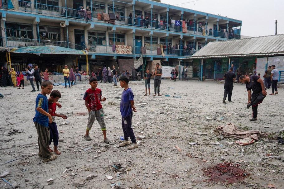 Ada Senjata AS di Balik Serangan Israel ke Sekolah di Gaza yang Tewaskan 14 Anak