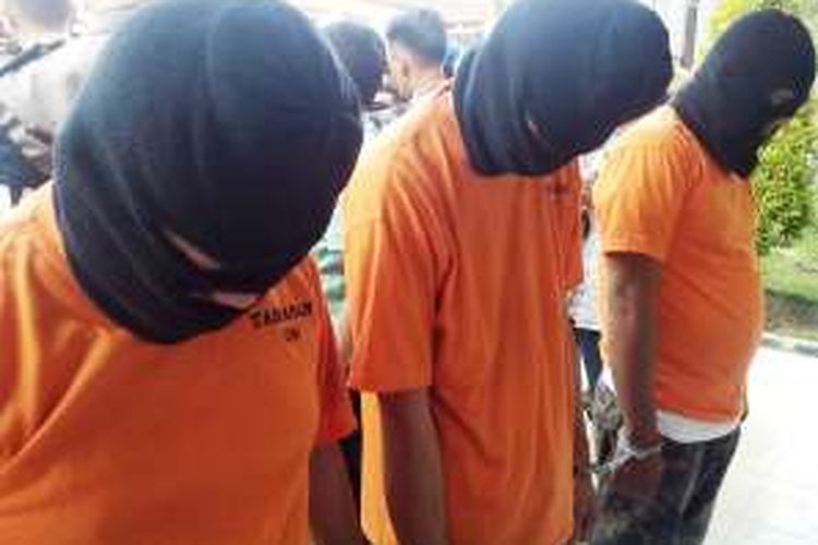 3 Bandar Sabu Jaringan China Ditangkap Polresta Medan, Senin (27/6/2016)
