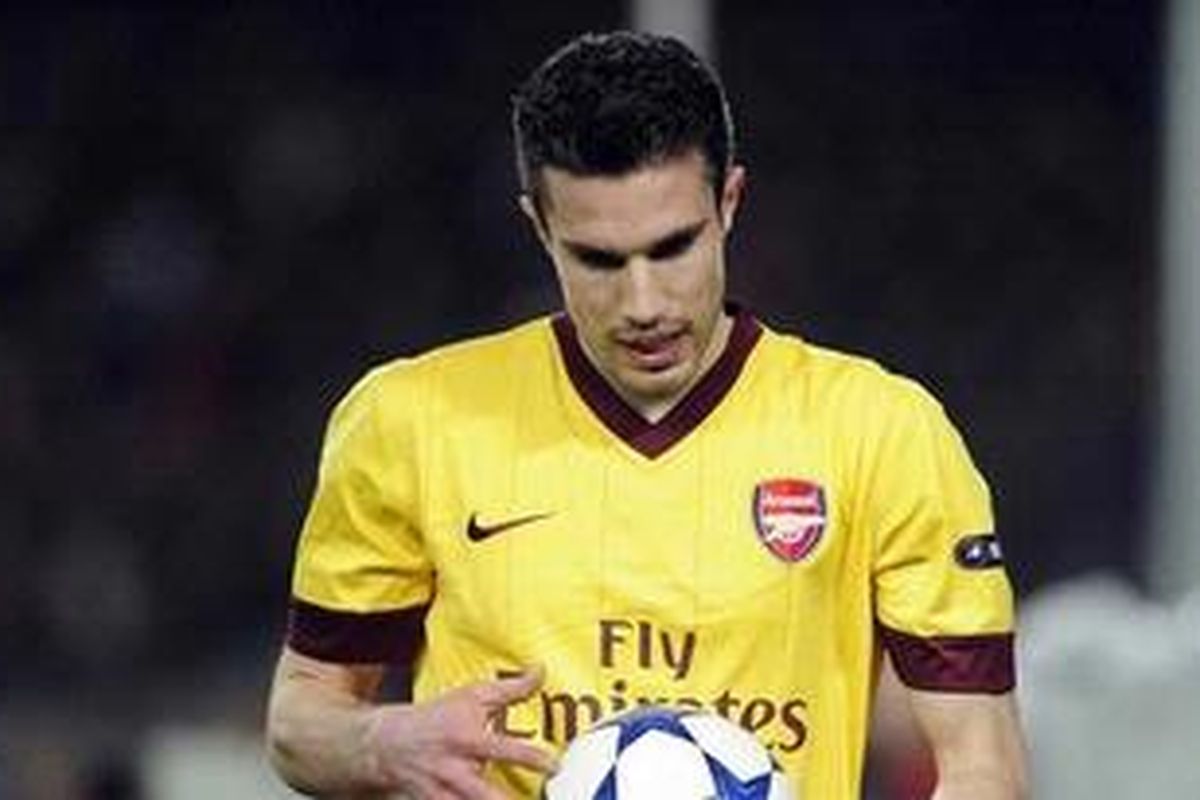 Striker Arsenal, Robin van Persie