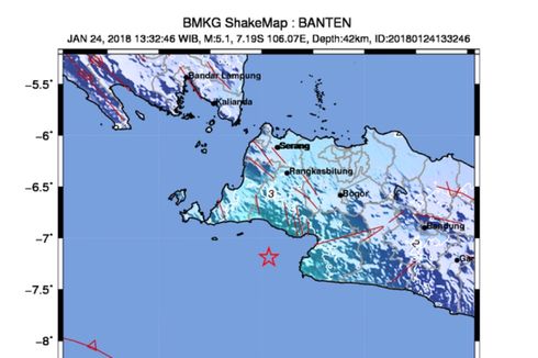 Apa yang Membuat Gempa Banten Bisa Mencapai Magnitudo 6,1?
