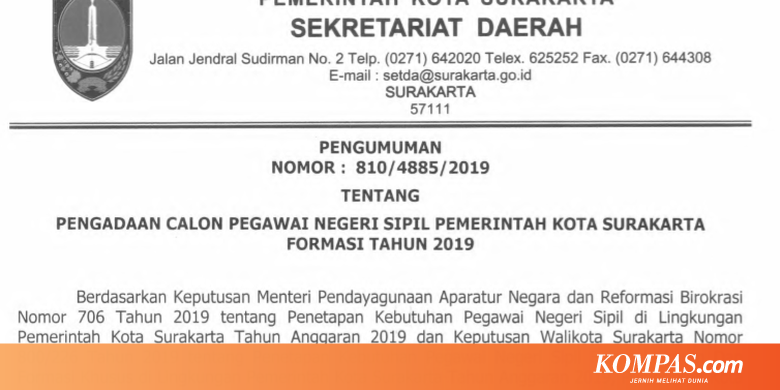 16 Contoh Surat Lamaran Satpol Pp Cpns 2019 Kumpulan Contoh Gambar