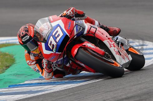 Kualifikasi MotoGP Perancis, Marquez Pole Position meski Sempat Jatuh