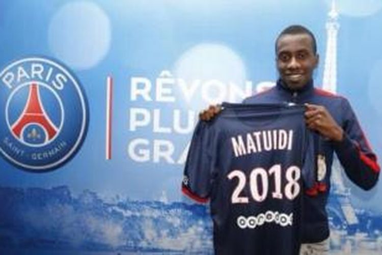 Gelandang Paris Saint-Germain, Blaise Matuidi.