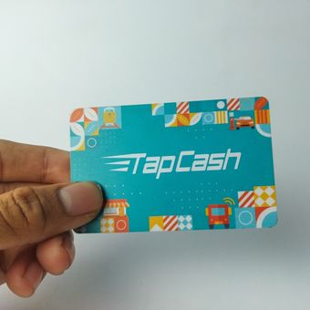 Ilustrasi kartu uang elektronik TapCash BNI.