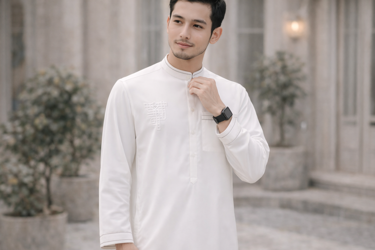 Tren Gamis Pria Lebaran 2026: Potongan Slim Fit yang Rapi dan Elegan