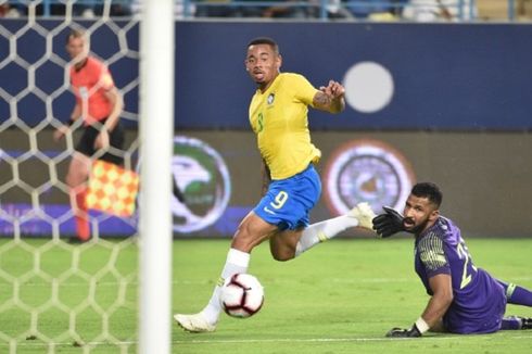Hasil Arab Saudi Vs Brasil, 2 Umpan Neymar Bikin Tim Samba Menang