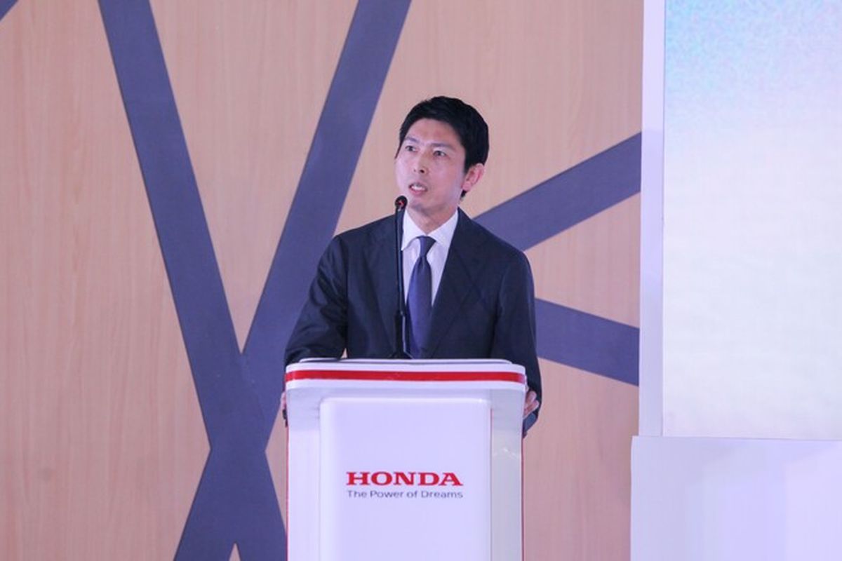President Director PT Honda Prospect Motor (HPM) Masano Kataoka. 