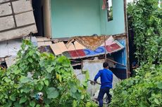 Diduga Fondasi Tak Kuat Menahan Beban, Rumah Kos Dua Tingkat di Banjarmasin Ambruk
