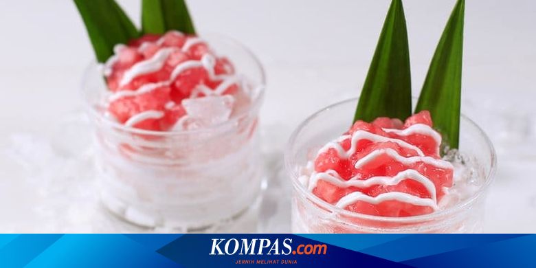Siap Siap Bikin Hidangan Takjil Coba Resep Praktis Es Merah Delima Halaman All Kompas Com