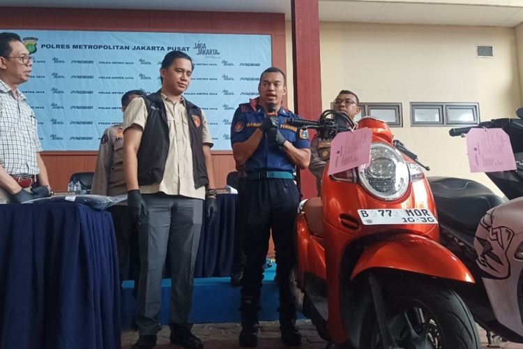 Pembegal Motor Petugas Damkar di Gambir Beraksi demi Dapat Uang untuk Pesta