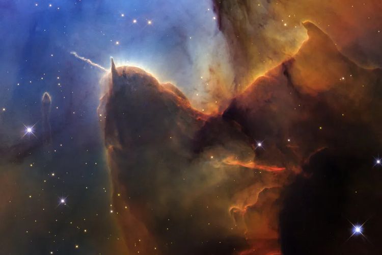 30 Tahun Berlalu, Hubble Abadikan Perubahan Menakjubkan di Nebula Trifid