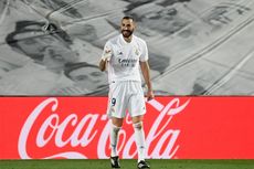 HT Eibar Vs Real Madrid - Karim Benzema Gemilang, Los Blancos Unggul