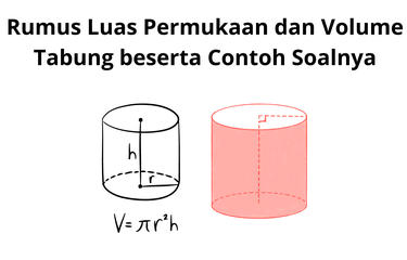 Tabung adalah bangun ruang sisi lengkung yang alas dan tutupnya berupa lingkaran dengan panjang jari-jari sebesar r.