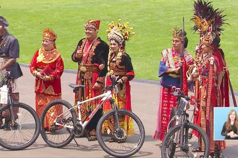 Kaesang dan Sri Mulyani Menang Busana Terbaik di HUT Ke-78 RI, Dapat Hadiah Sepeda dari Jokowi